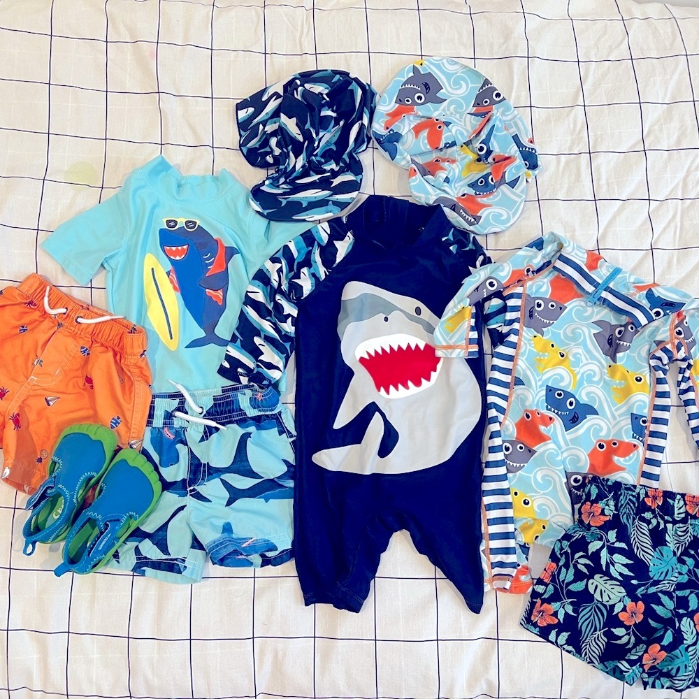 Carters, Cat & Jack Kids Swimwear Set Bundle size 12-18 months